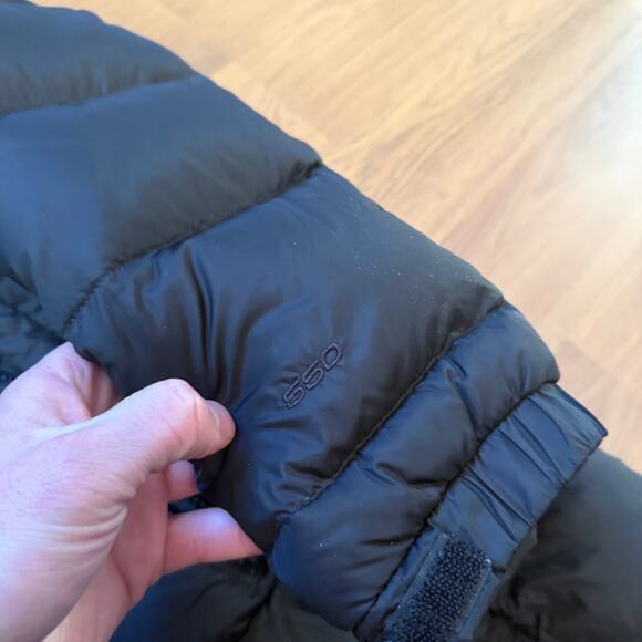 Women's The North Face Black Metropolis 550 Down Fill Parka Puffer Jacket Sz M - Picture 6 of 8